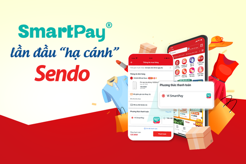  Chính thức thanh toán bằng SmartPay trên Sendo